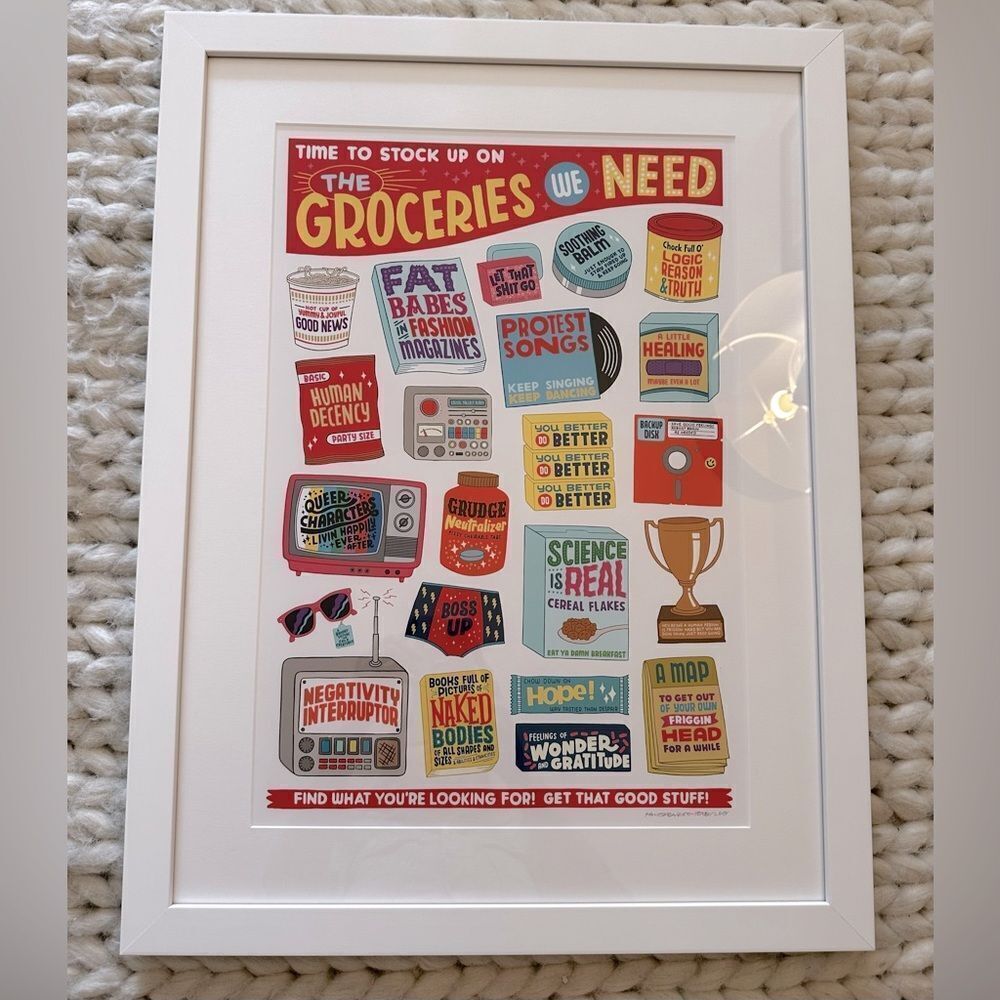 BETTY TURBO AKA Agnes Barton Signed and Framed Art. Pristine
